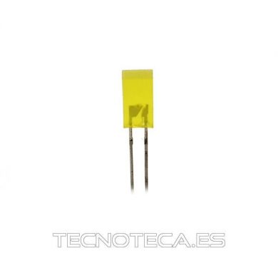 LED V-513-P AMARILLO-RECTANGULO (18-27)