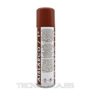 AISLARCO-1. Aerosol aislante de barniz acrílico
