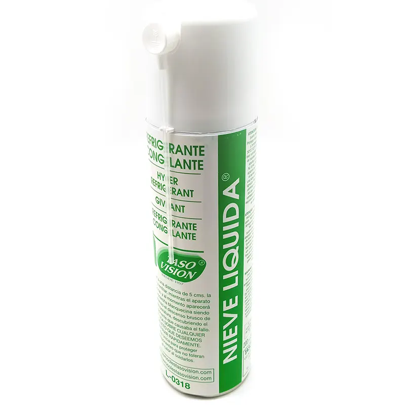 Nieve Líquida TasoVision, refrigerante congelante