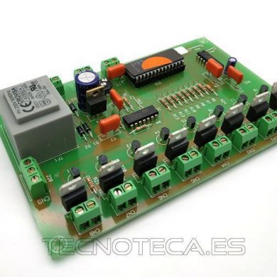 L-8. CEBEK Juego de luces secuencial de 8 canales