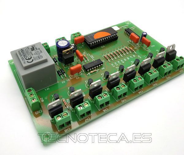 L-8. CEBEK Juego de luces secuencial de 8 canales
