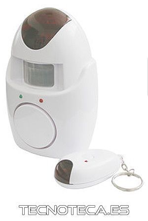 50.619. Avisador alarma con sensor de movimiento y mando