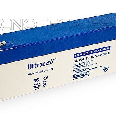 UL2.4-12. Bateria recargable de plomo 12V 2,4Ah