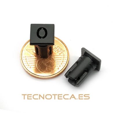 PORTA LEDs de 5mm de presion numero "0"