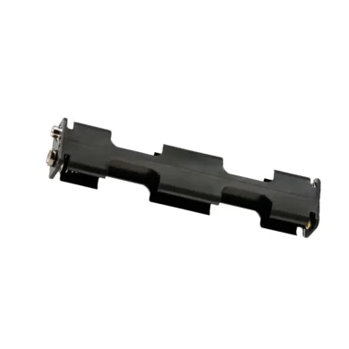 BH342B. Portapilas 4 PILAS AA LR06 con clip