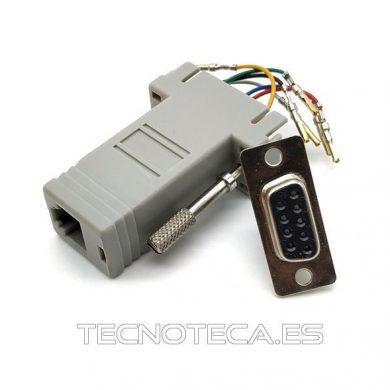 SCHCO101. Adaptador DB-9H a RJ 12H