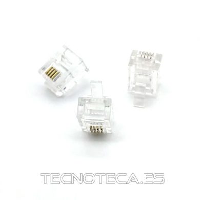 39.000/6/4. Conector 6P4C RJ-11