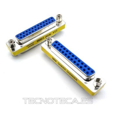 65483. Adaptador DB-25H a DB-25H