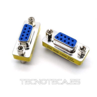 CW067. Adaptador DB-9 H a DB-9 H