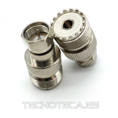 SCHCO013 o 1328. Adaptador F-M a PL-H UHF