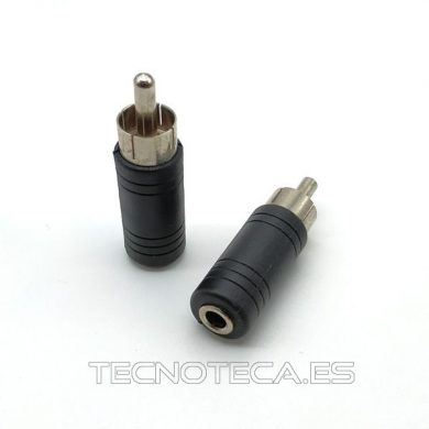 Adaptador RCA macho a JACK