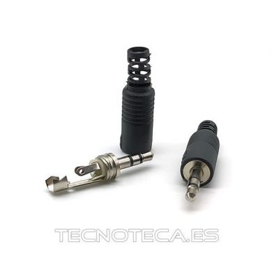 15.080. CONECTOR JACK 3,5mm MACHO ESTEREO