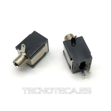 15.440/MO. Conector JACK 6,3 hembra mono para panel