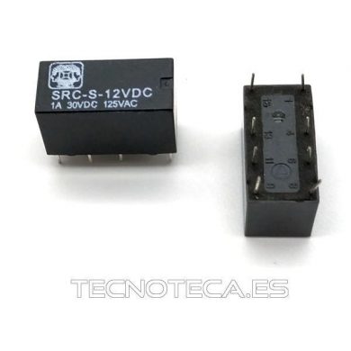 Rele 6VDC 2AC DIL 1A. VR1D062C
