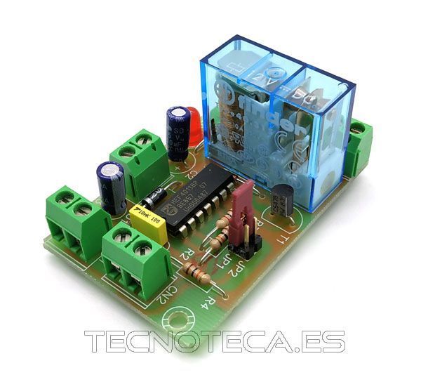 I-9. CEBEK Bascula electrónica FLIP-FLOP a rele 12VDC