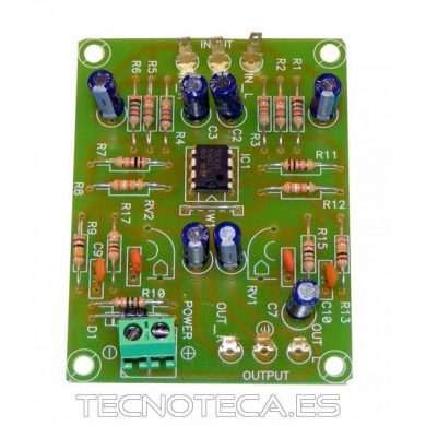P-4. CEBEK Preamplificador RIAA capsula tocadiscos