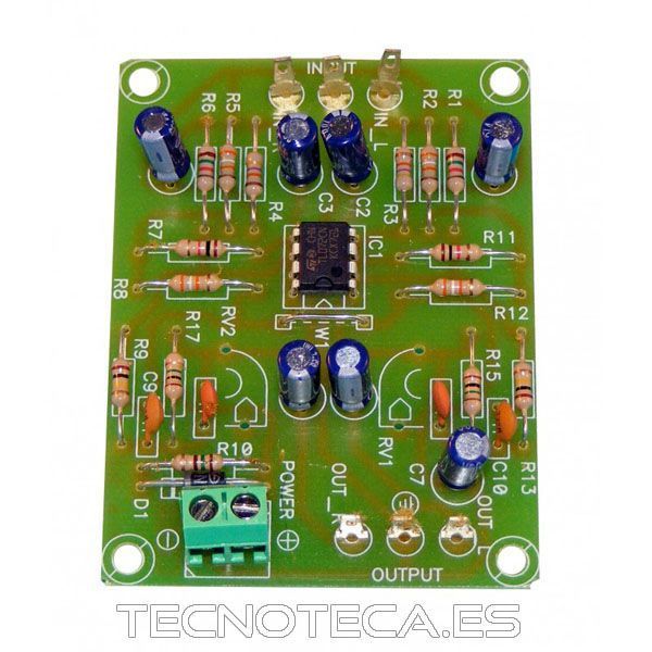 P-4. CEBEK Preamplificador RIAA capsula tocadiscos