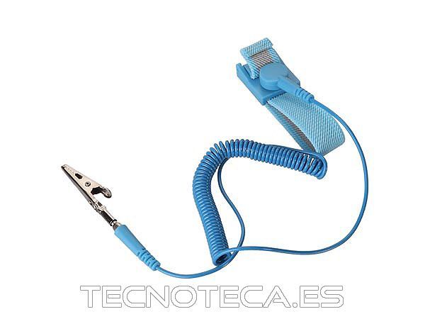 AS3N. Pulsera antiestatica elastica y regulable