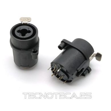 NCJ6FI-S . Conector JACK H/CANON H combi con orejas