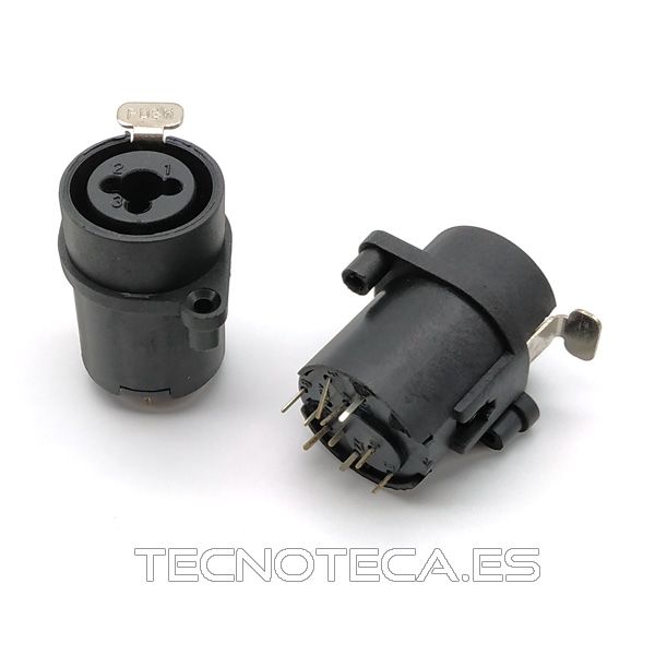 NCJ6FI-S . Conector JACK H/CANON H combi con orejas