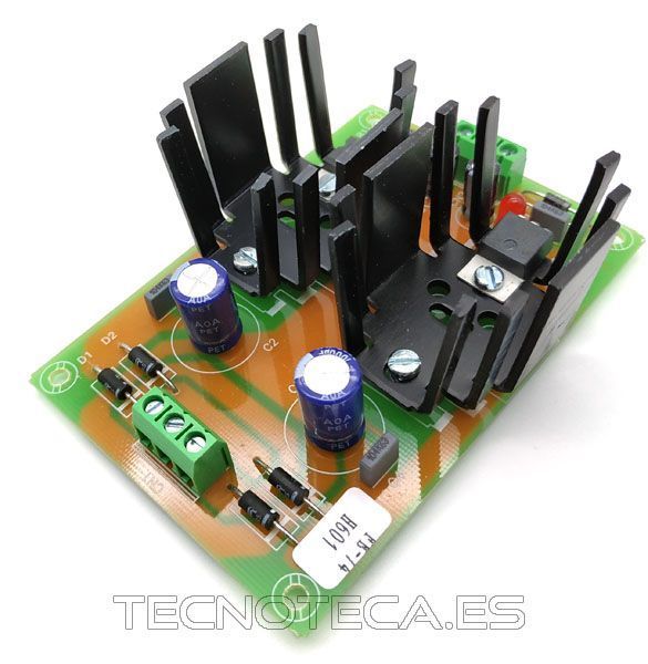 FE-74. CEBEK Fuente alimentación simétrica +/-15V