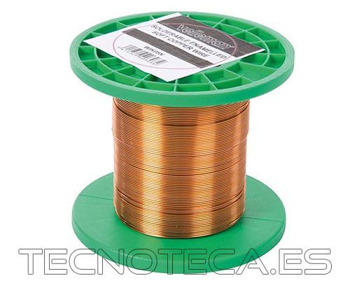 WIK05N. Rollo de hilo de cobre esmaltado de 0,5mm
