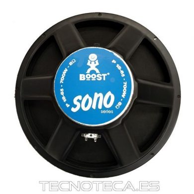 Altavoz de 18" graves 8Ω 400W RMS BOOST TEC