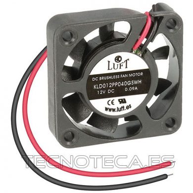 VEN001. Ventilador 40x40x10 12VDC