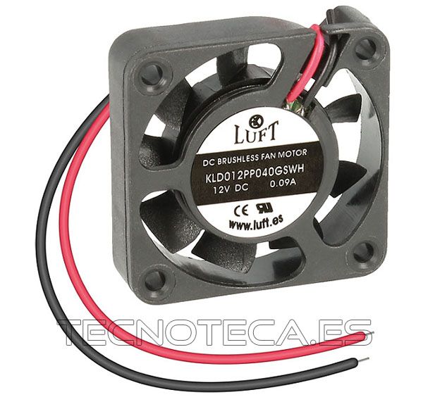 VEN001. Ventilador 40x40x10 12VDC