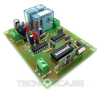 TL-2. CEBEK Receptor RF de telemando dos canales 12VDC