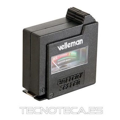 BATTEST. Comprobador de pilas 1,5/9V y boton