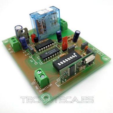 TL-7. CEBEK Receptor RF telemando biestable 1 canal 12V