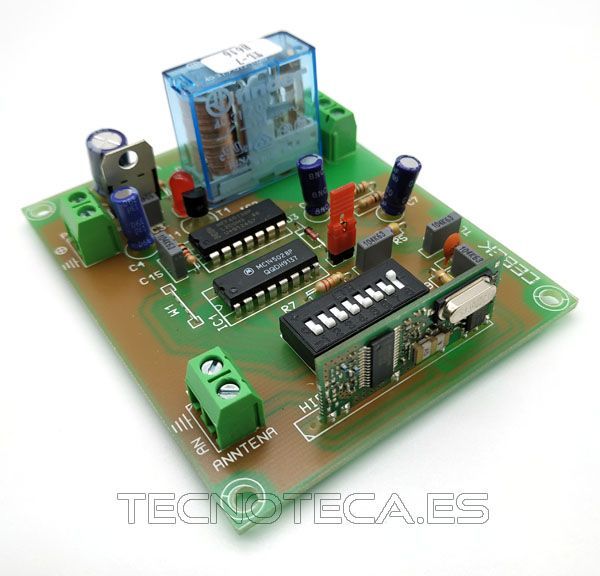 TL-7. CEBEK Receptor RF telemando biestable 1 canal 12V