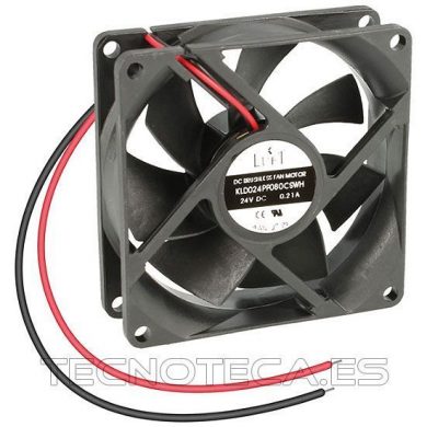 VEN014. Ventilador 80x80x25 24VDC