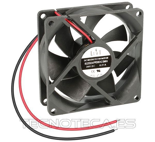 VEN014. Ventilador 80x80x25 24VDC
