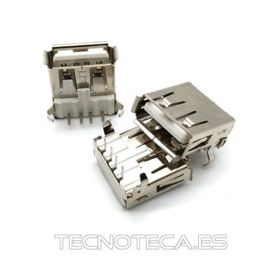 SCHCO074. Conector USB A hembra para C.I. 90º