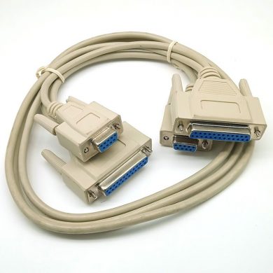 cables db25 db9 machos y hembras