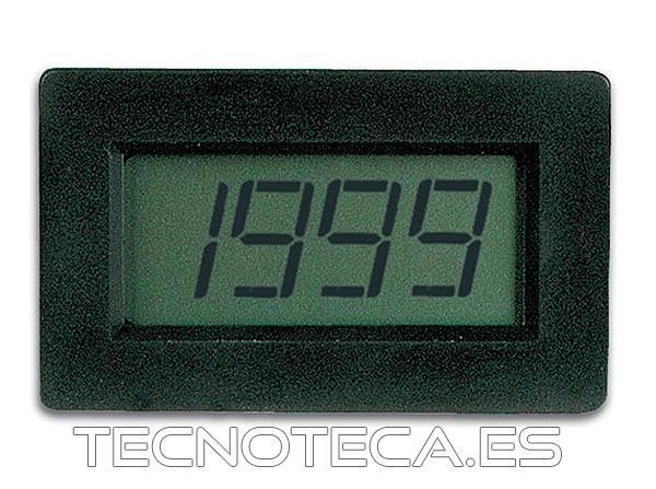 PMLCDL. Voltimetro de panel LCD