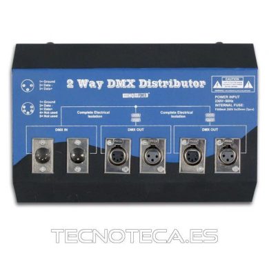 VDPDMXSP21. DMX Distribuidor dos VIAS
