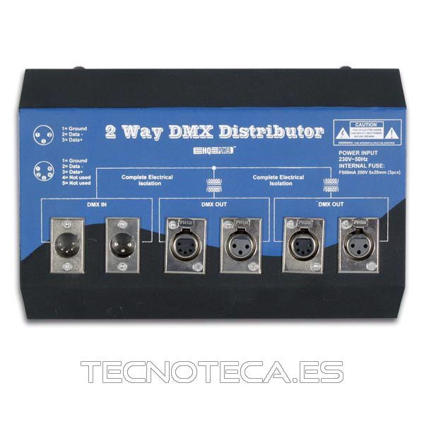 VDPDMXSP21. DMX Distribuidor dos VIAS