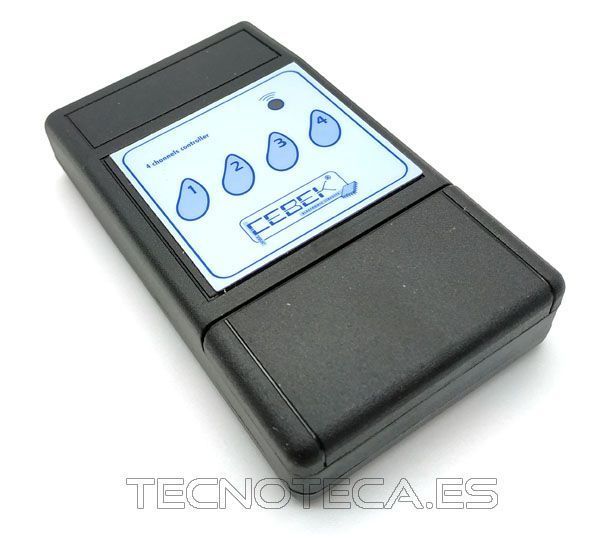 TL-20. CEBEK Emisor telemando 4 canales RF