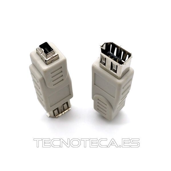 SCHCO089. Adaptador FIREWIRE 4M a 6H