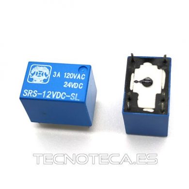 Rele 24VDC 1AC formato DIL 3A. VR3D241C6