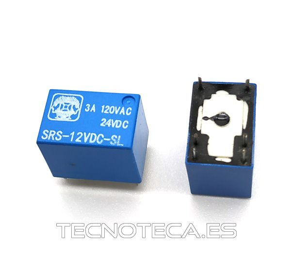 Rele 24VDC 1AC formato DIL 3A. VR3D241C6
