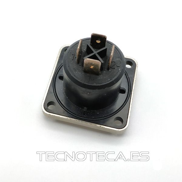 NLT4MP. Conector SPEAKON macho para panel cuadrado - Imagen 2