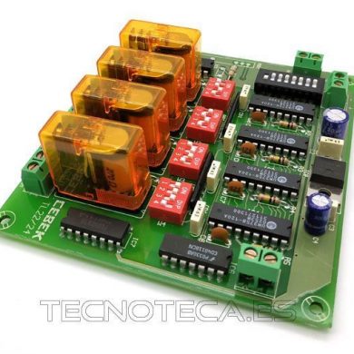 TL-24. CEBEK Modulo de ampliacion para telemando TL22/23