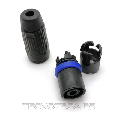 NLT4MX-BAG. Conector SPEAKON macho aereo 4 polos