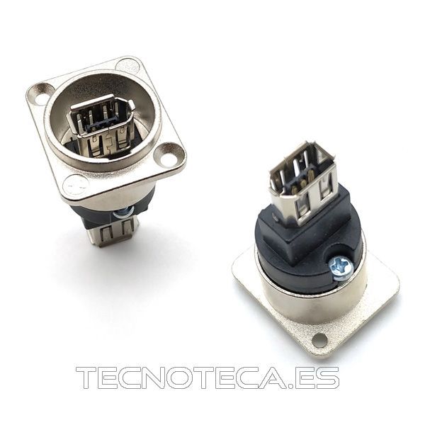 NA 1394-6-W. Conector de panel FIREWIRE de Neutrik