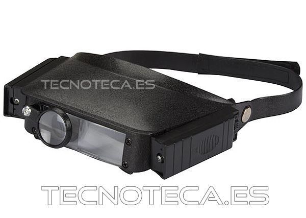 VTMG6. Lupa para la cabeza con luz. 1,8X /2,3X/3,7X/4,8X
