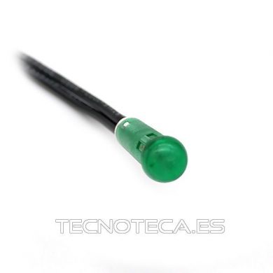 NEON 12V D189 VERDE 5mm (189012VC)